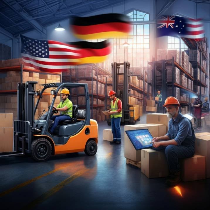 Warehouse Work in the USA